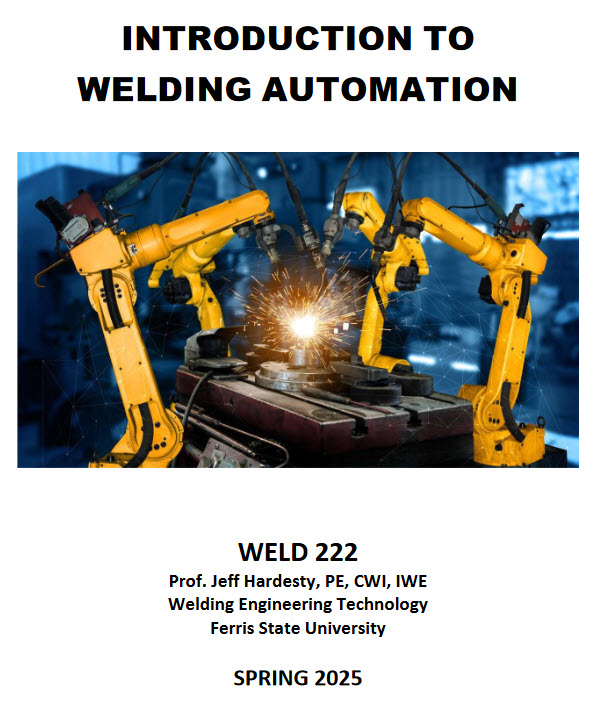 WELD 222 COURSE PACK SPRING 2025 - Hardesty